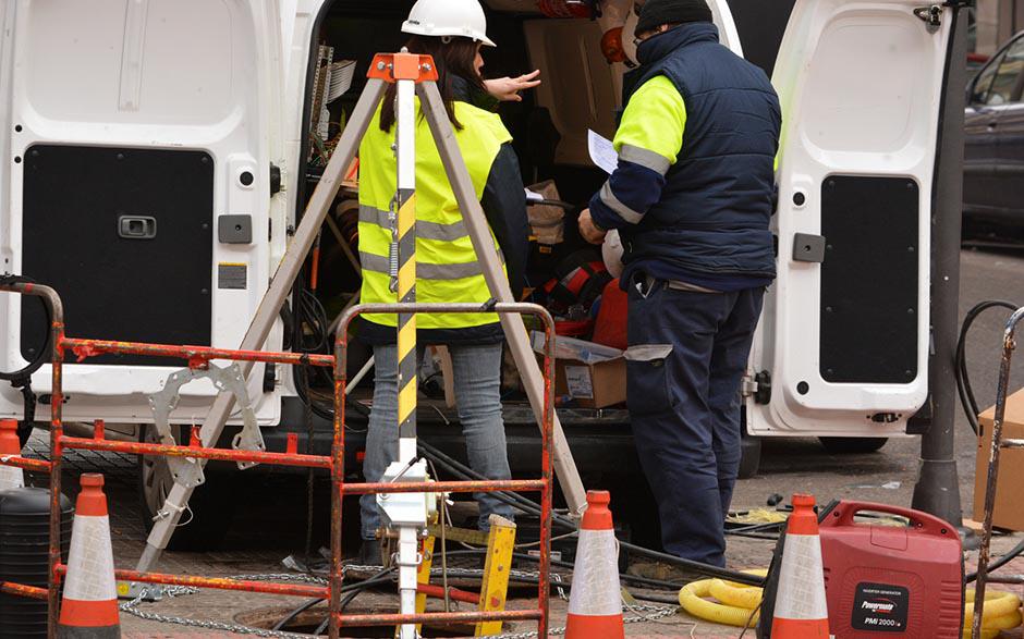 camion d'assainissement Le Blanc-Mesnil